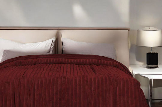 Linea Home Супер Кинг 220x240см Бордо Linea Home Супер Кинг 220x240см Бордо