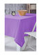 Linea Home Tablecloth Linen Purple 140x140cm