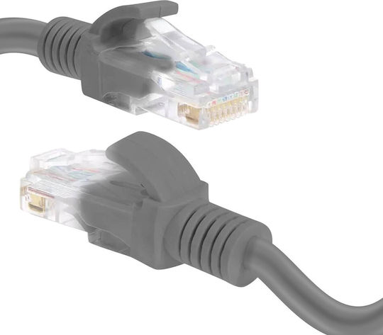 LinQ U/UTP Cat.6 (Gigabit) Καλώδιο Δικτύου Ethernet 1.8m Γκρι