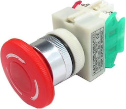 Tipa On-Off switch Pushbutton Red 1pcs