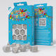 Q Workshop 20 Years Happy Birthday Dice Set 8