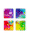 Pylones Round Coaster Glass Sous Verres Palette 10cm 4pcs