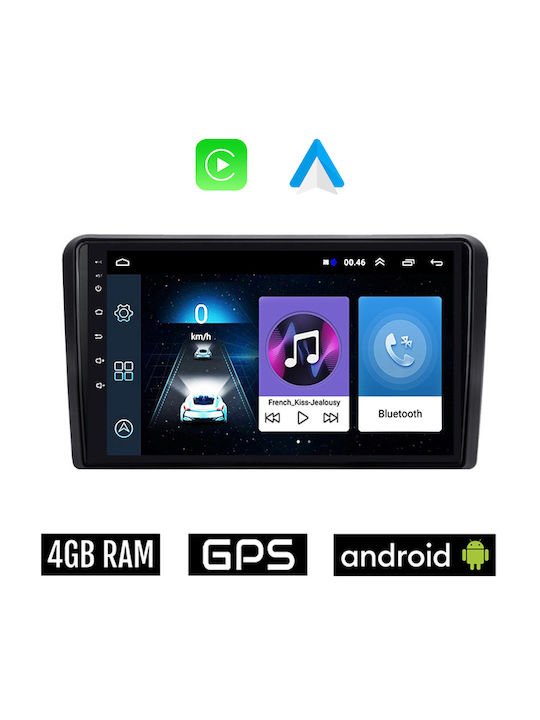 Ηχοσύστημα Αυτοκινήτου για Citroen Jumpy 2006 2016 (Bluetooth/USB/WiFi/GPS/Apple-Carplay/Android-Auto) με Οθόνη Αφής 9"