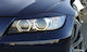 Scheinwerfer Augenbrauen Kompatibel mit BMW Serie 3 E90 E91 2004-2012