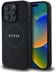 Guess Coperta din spate Piele artificială Negru (iPhone 16 Pro, Guess)