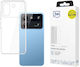 3MK Clear Back Cover Plastic Transparent (Oppo A54)
