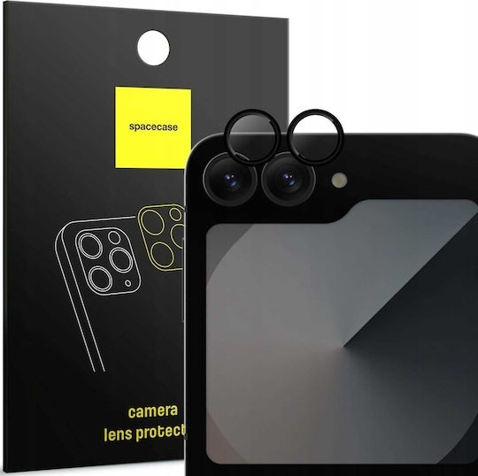 Spacecase Camera Protection Tempered Glass Black for the Galaxy Z Flip6