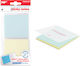 Mp Sticky Note Pads Pn348-07 Transparent 75x75mm 60pcs