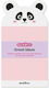 Miquelrius Sticky Notes 60 sheets 9x16.5cm Back2fun Panda