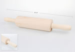 Giszben Wooden Kitchen Rolling Pin 37cm Diameter6cm 1pcs