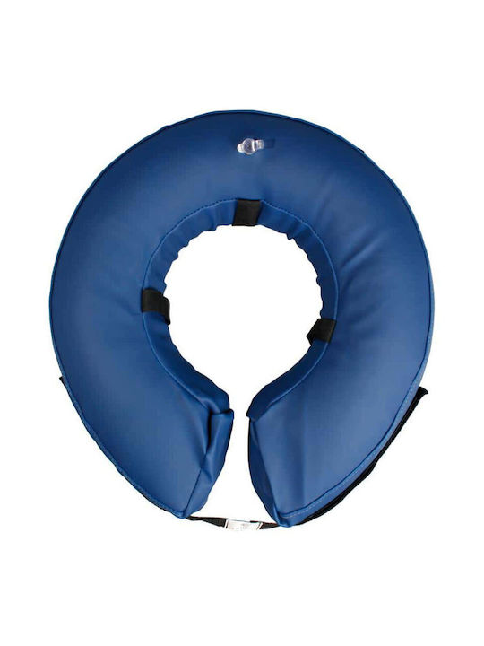 Φουσκωτό Κολάρο Ελισάβετ Flamingo Σκύλους L 35-46cm Μπλε