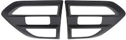 Σετ 2 Στολίδια Φτερού Μαύρο Ματ Ford Ranger T7 T8 2015-2022