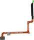 Flex Cable with Fingerprint in Black color for