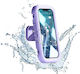 Techsuit Holder Back Cover Waterproof Purple