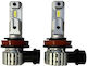Set de 2 LED-uri H8 H9 H11 Canbus 6000k 30w Luminozitate 3200 Lm 12v