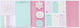 Σετ Σημειωματάριο Tesoro Flowers Sticky Notes Planner Ροζ