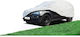 CarPassion Acoperă pentru Skoda Rapid 520x150x150cm Impermeabila