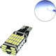 Lamps Car T10 / T15 / W5W / W16W Canbus LED 6500K Cold White 12-24V 3W 1pcs