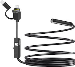 Waterproof Ip67 Endoscope Camera Multi-ports Usb-c Micro-usb Usb Length 1m Waterproof Ip67 Endoscope Camera Multi-ports Usb-c Micro-usb Usb Length 1m