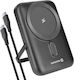 Swissten MagSafe Power Bank 10000mAh 20W Power Delivery Μαύρο