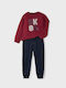 Mayoral Kids Sweatpants Set Red