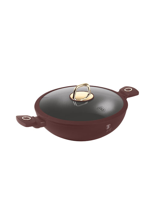 Berlinger Haus Wok With Lid made of Aluminum wi...