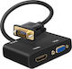 Avizar VGA Männlich Zu HDMI VGA Weiblich 1Stück ADA-VG2VGHD