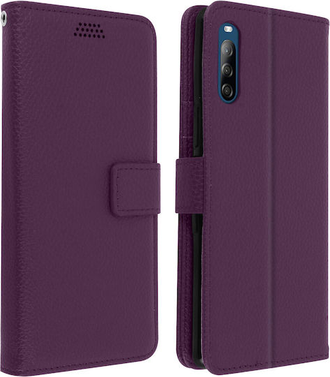 Sony Xperia L4 Wallet Case with Video Support Purple