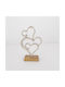 Decorativă Inima din Lemn 15x5x25cm 1buc