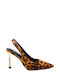 Leoparden-Statement-Slingback-Absätze