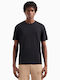 Emporio Armani Herren T-Shirt Kurzarm Schwarz