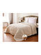 Linea Home Κουβερτοπάπλωμα Υπέρδιπλο 220x240εκ. Εκρού