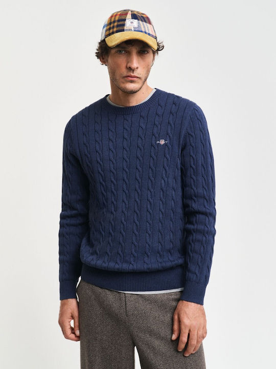 Gant Πουλόβερ Μακρυμάνικο Indigo