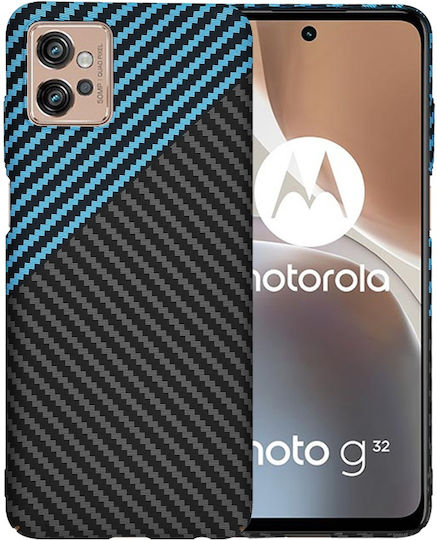 Techsuit Back Cover Blue (Moto G32)