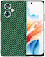 Techsuit Carbon Back Cover Silicone Green (OneP...