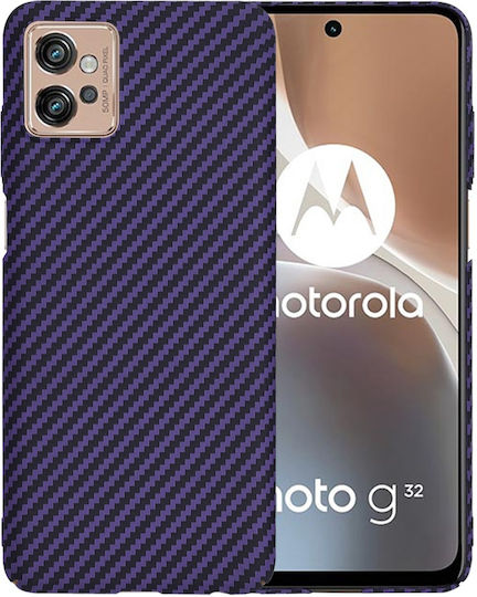 Techsuit Back Cover Purple (Moto G32)