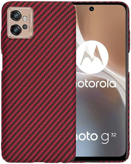 Techsuit Back Cover Red (Moto G32)