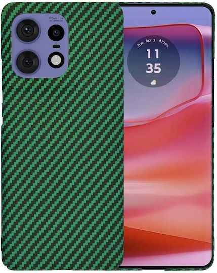 Techsuit Carbon Back Cover Σιλικόνης Πράσινο (Motorola Edge 50 Pro)