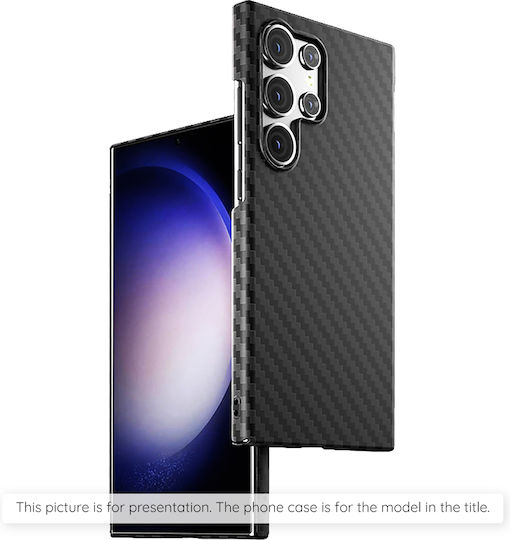 Techsuit Carbon Back Cover Negru (Nothing Phone (2a), Nothing Phone (2a) Plus)