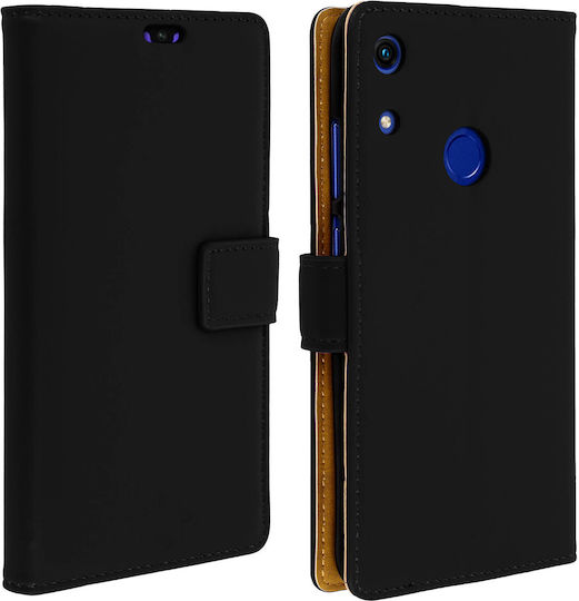 Carcasă Slim Flip Book Stand Portofel Honor 8a Huawei Y6 2019 Negru