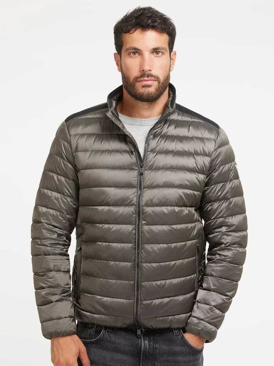 Guess Jacke Puffer Silver