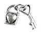 Metallic Pendant Motif for Jewelry from 925 Silver