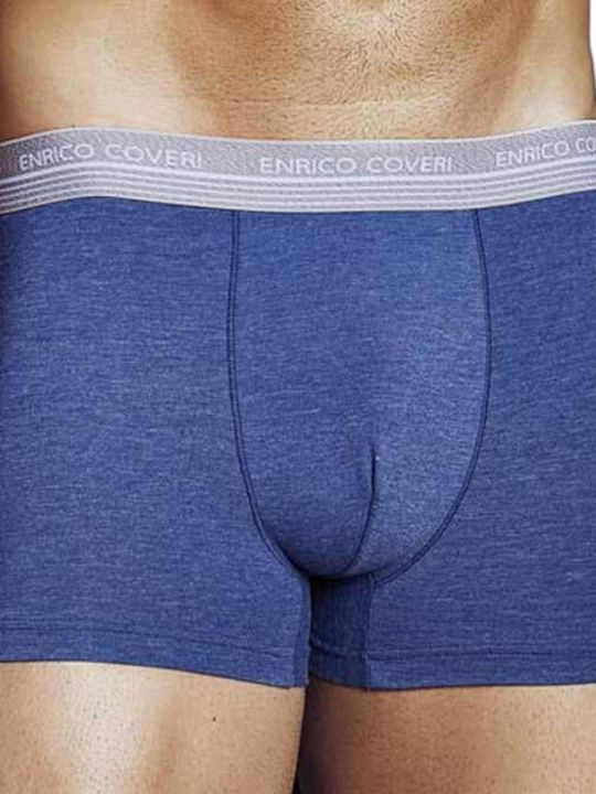 Enrico Coveri Herren Boxershorts Light Blue, Gr...