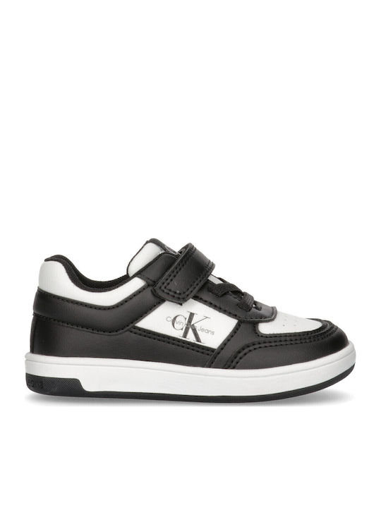 Kinder Sneakers mit Klettverschluss Schwarz