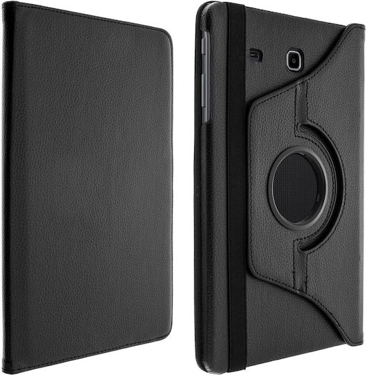Avizar Flip Cover Rotierende Schwarze (Samsung Galaxy Tab E 9.6)