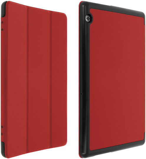 Avizar Flip Cover Κόκκινη (HUAWEI MEDIAPAD T5 10)