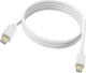 Avizar Cable mini DisplayPort male - mini DisplayPort male 1.8m White ()
