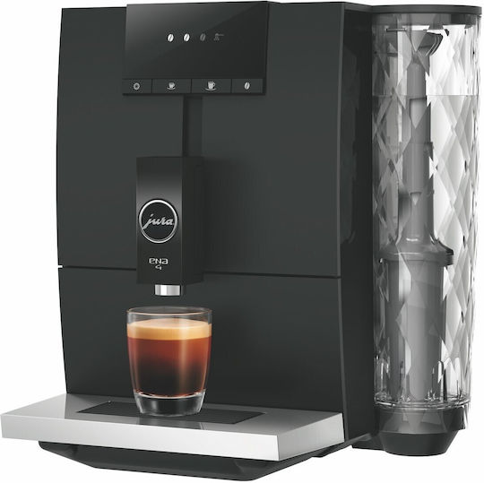 ENA 4 Metropolitan Automat de Espresso 1450W Presiune 15bar cu Wi-Fi Neagră
