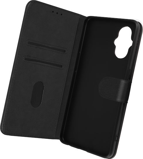 Folio Oppo Reno 8 Lite 5g Wallet Cover Video Stand Feature Black