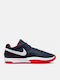 Ja 1 Low Basketball Shoes Midnight Navy / White / University Red